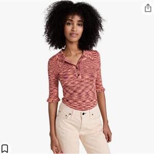 NWT SCOTCH & SODA Fitted Rib Knit Polo Size‎ XS